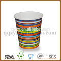 2016 party use colorful disposable beverage paper cup